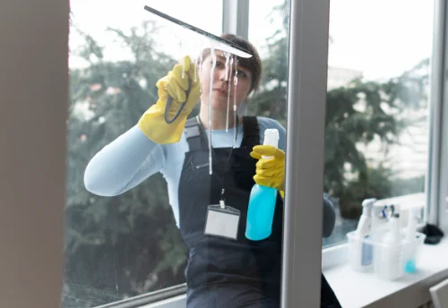 Nettoyage de vitres intérieures et extérieures à Arçon